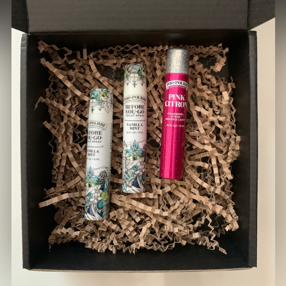POO POURRI Before you GO Toilet Spray 3pcs travel size gift set